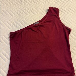 One shoulder tank
